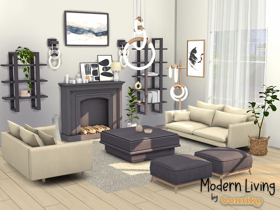 Скриншот мода Набор для гостиной Modern Living Comiko